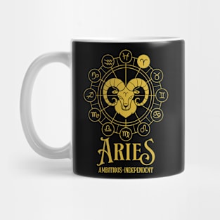 Aries Zodiac Mug